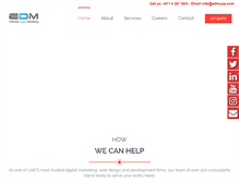 Tablet Screenshot of edmuae.com